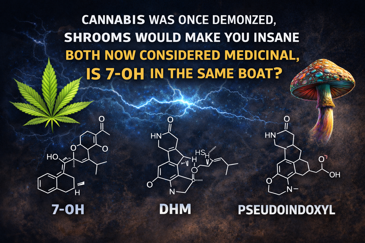 The Alkaloid Frontier 7-Hydroxymitragynine, DHM, MGM-15, MGM-16 & The New Wave of Kratom-Derived Compounds